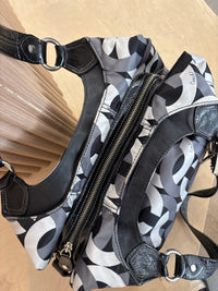 Y2K Coach Black & white Bag