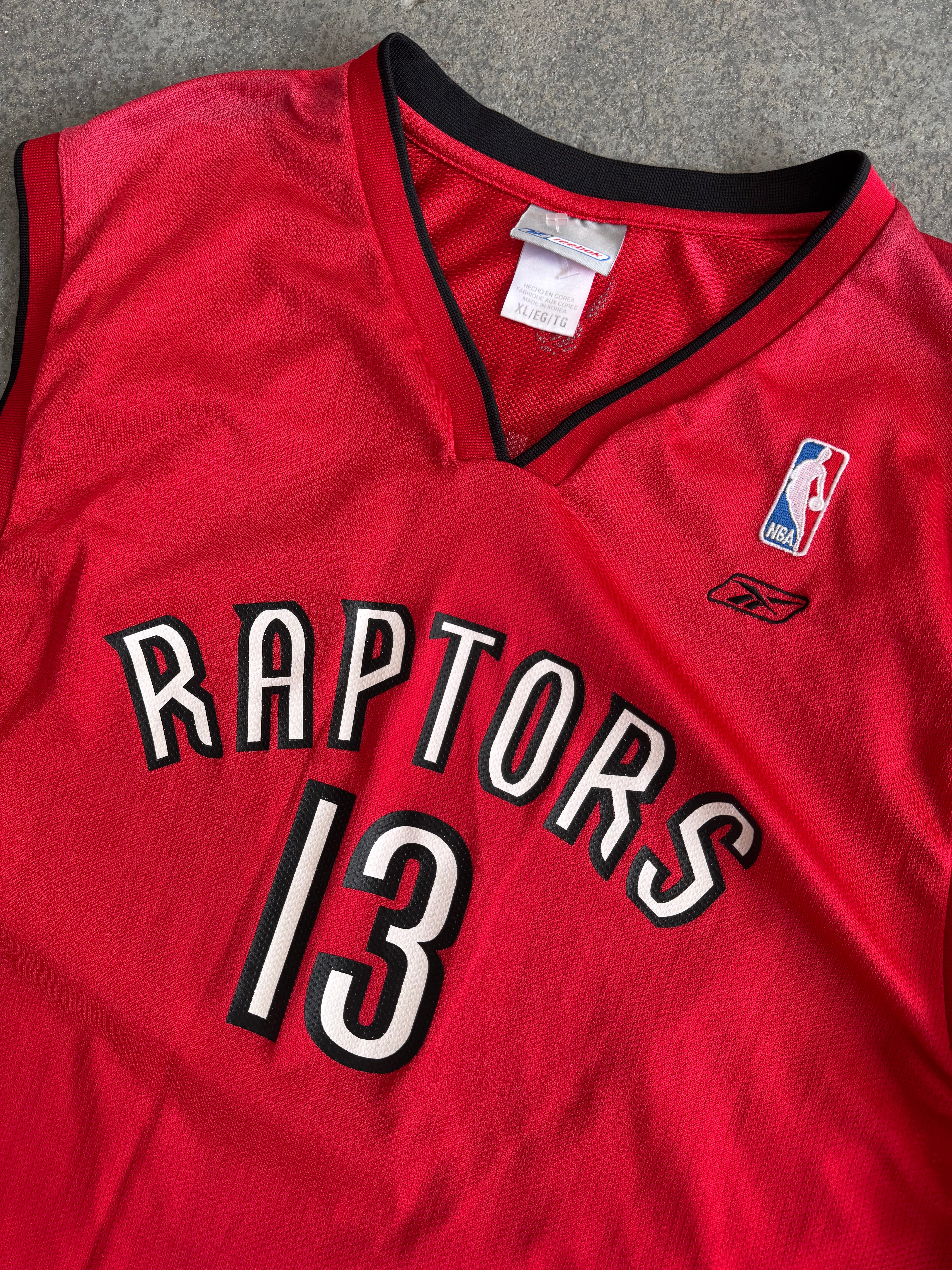 Y2K Reebok Raptors  J.Williams - Sz XL