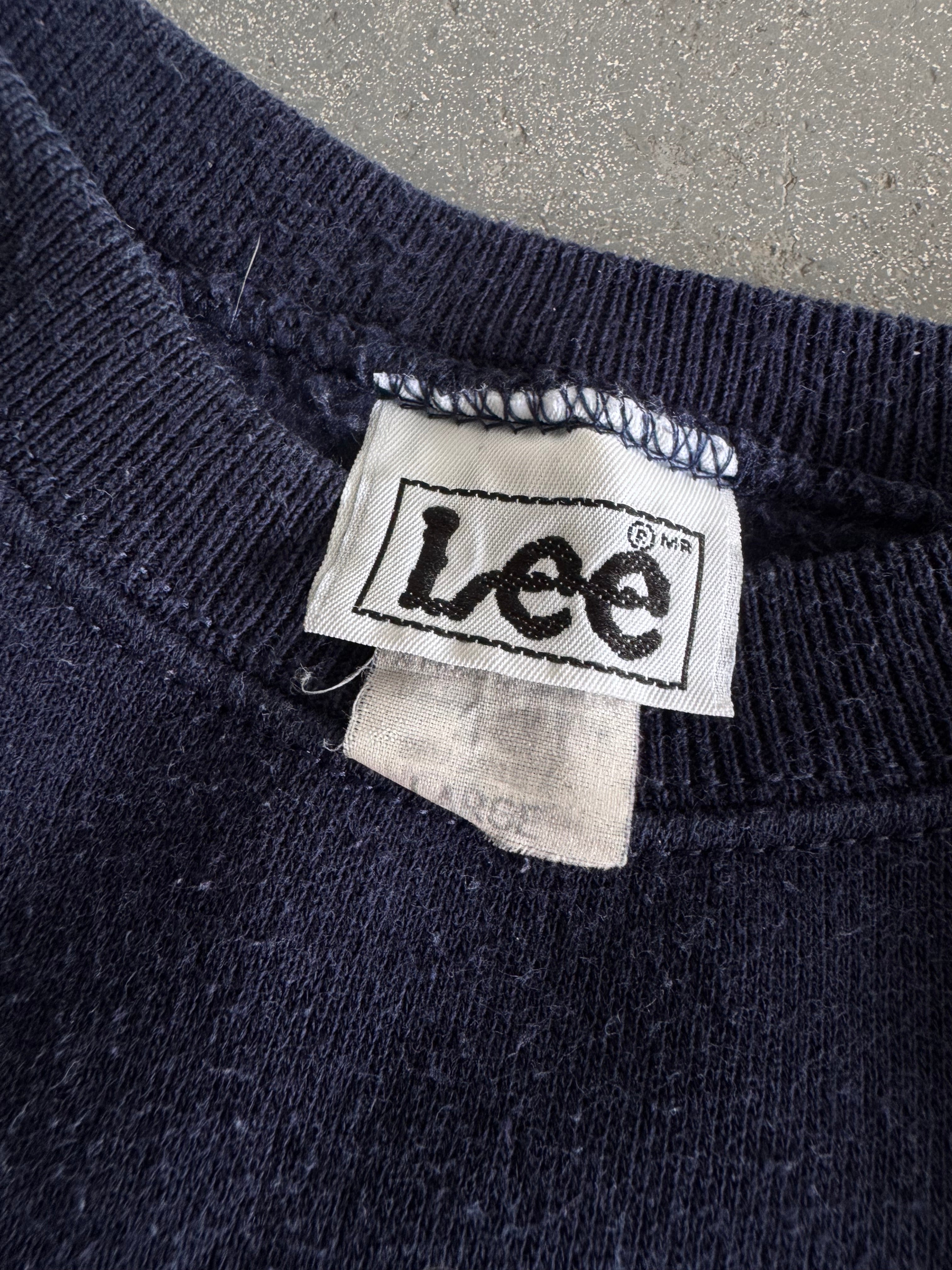 90' University of Akron Navy crewneck - Sz L