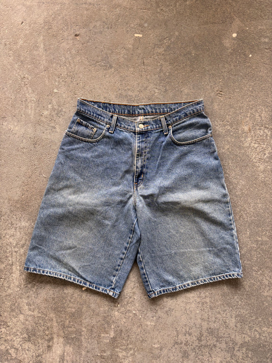 90s Polo Sport RL Light Wash Loose denim short - Sz 34