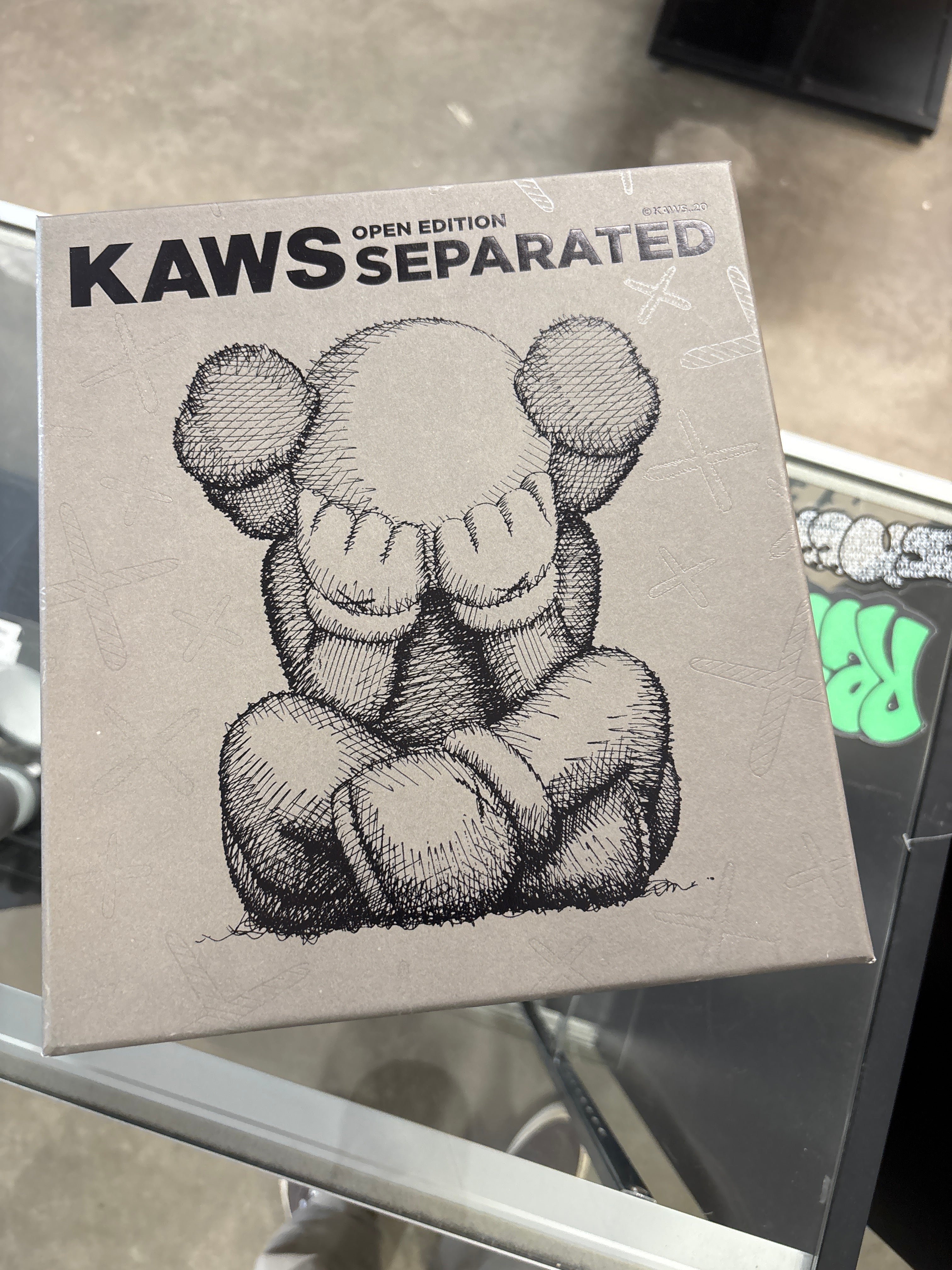 KAWS Seperated Grey