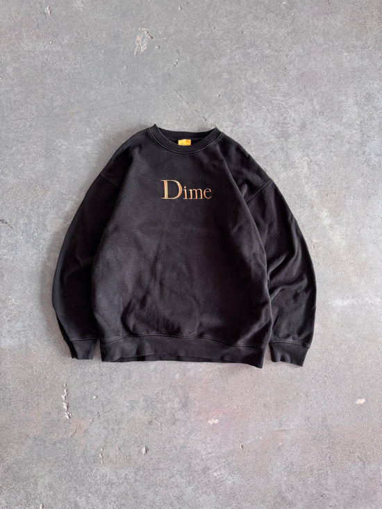 Dime MTL bronze logo crewneck - Sz L