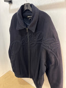 Y2k Pelle Pelle Wool Navy Jacket - Size XL