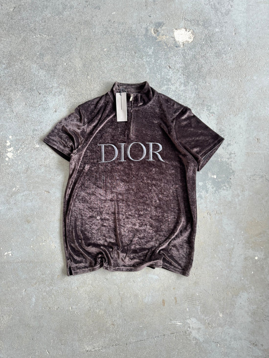 Dior Velour Tshirt - Sz XL