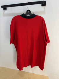 90s Polo Sport Red Polo - Size XL