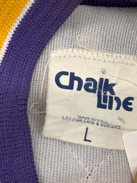 90’ Chalk line Vikings Satin Jacket - Sz L