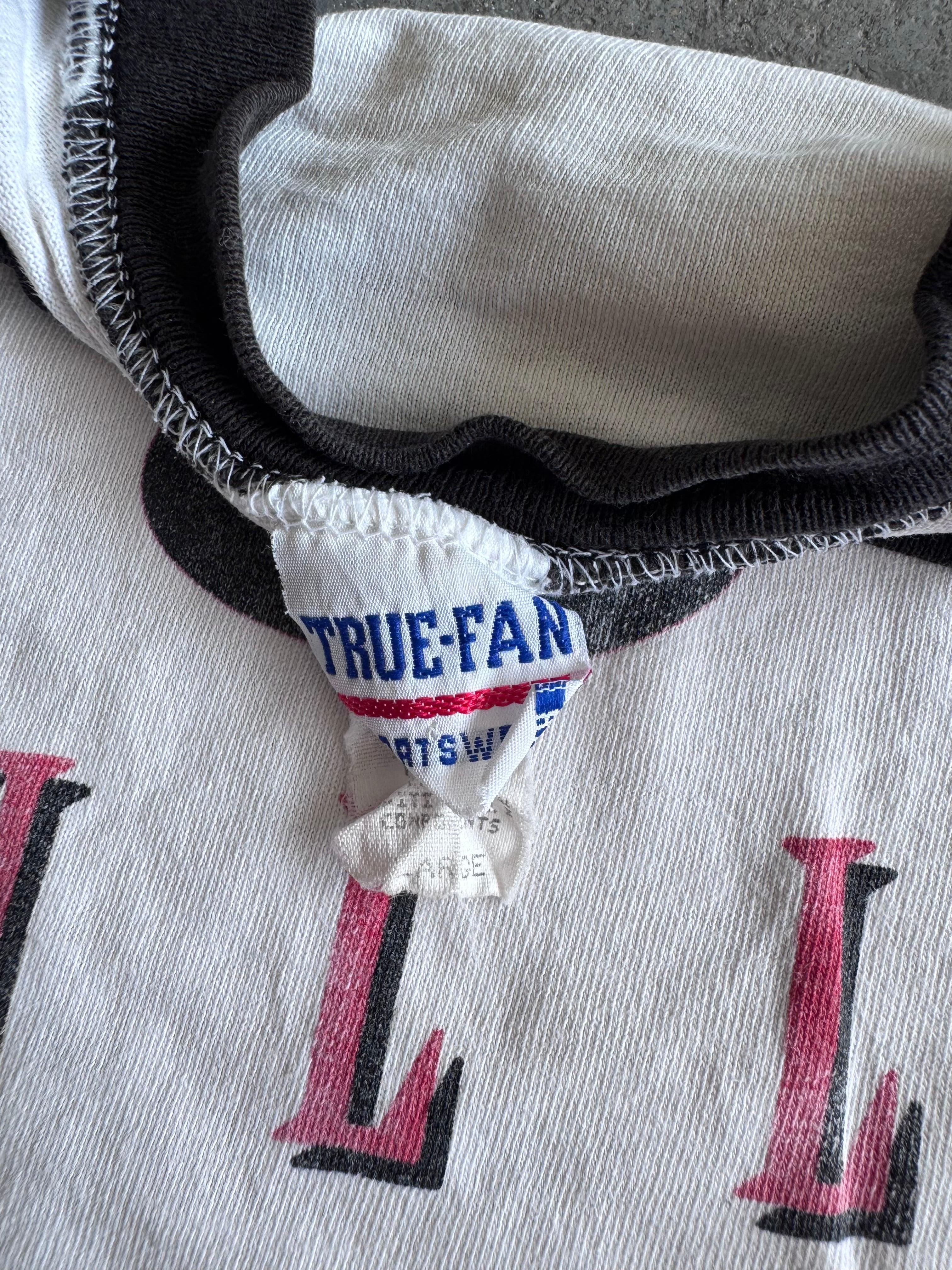 90' Bulls ringer tee- Sz XL