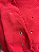 Supreme Red Ring Hoodie - Size M (Stained)