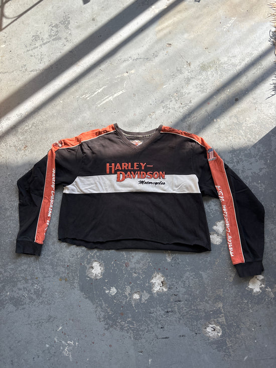 Harley Davidson cropped Sweater -Sz 3XL