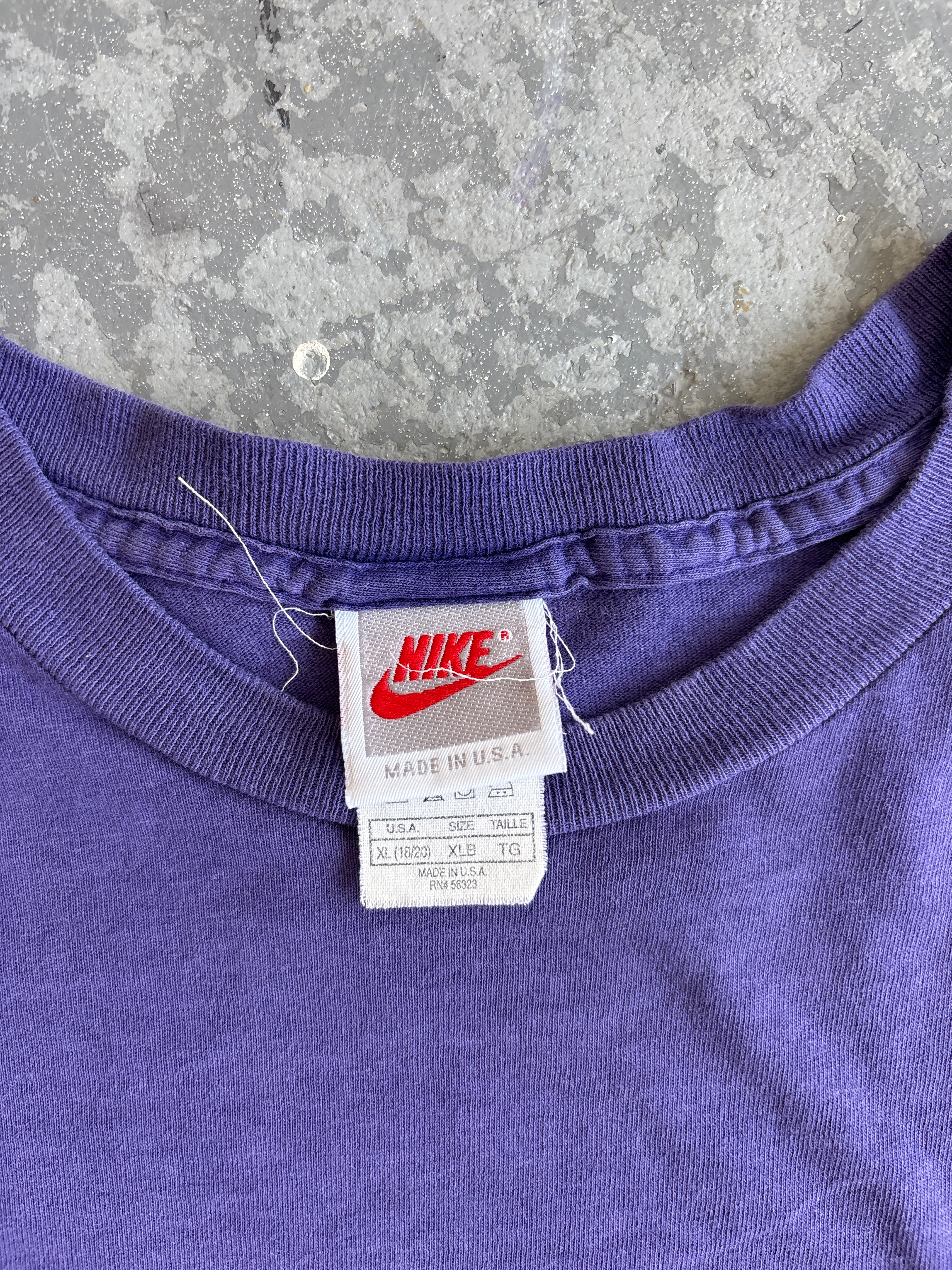 80' Nike Air purple tee - Sz XL