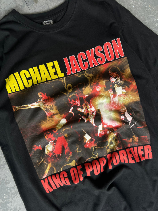 Y2K Micheal Jackson "King Of Pop Forever" tee - Sz L