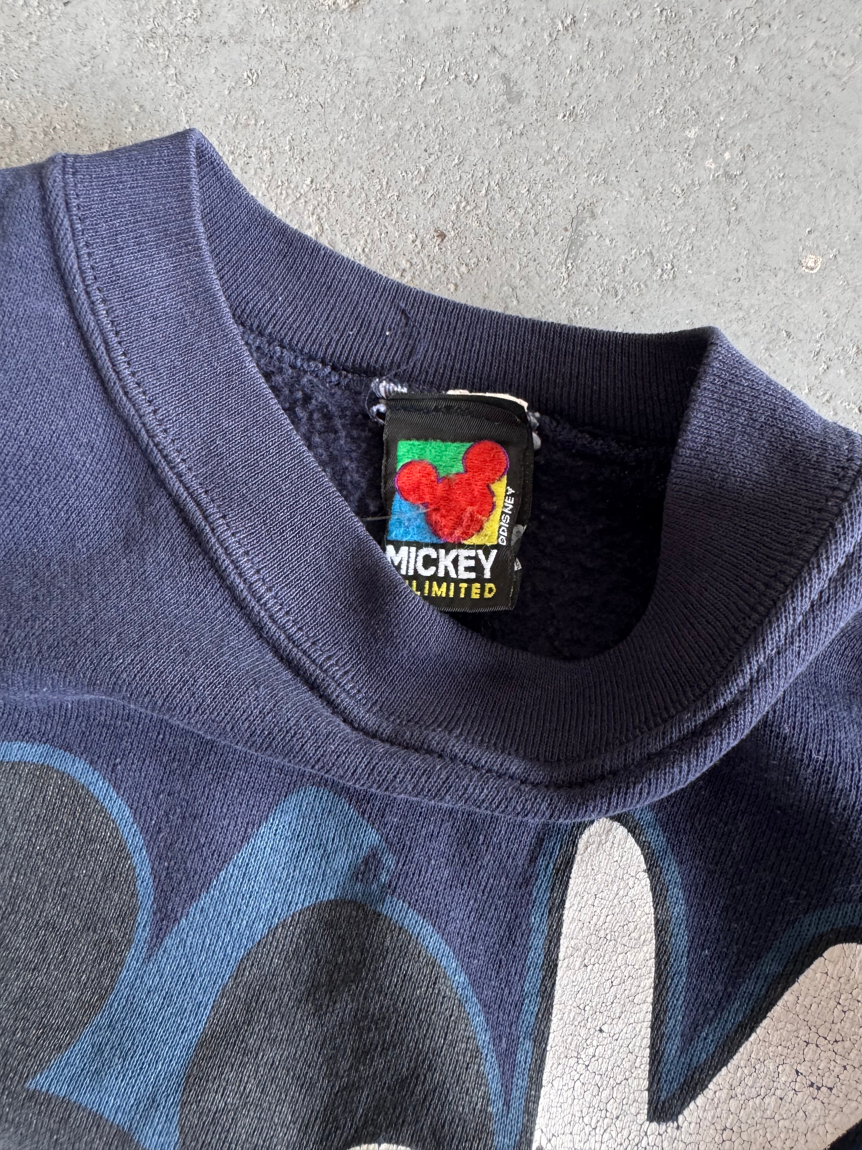 90' Mickey dancing crewneck - Sz M