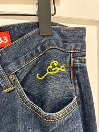 Y2K Ed Hardy Pirate Skull Jeans - Size 33