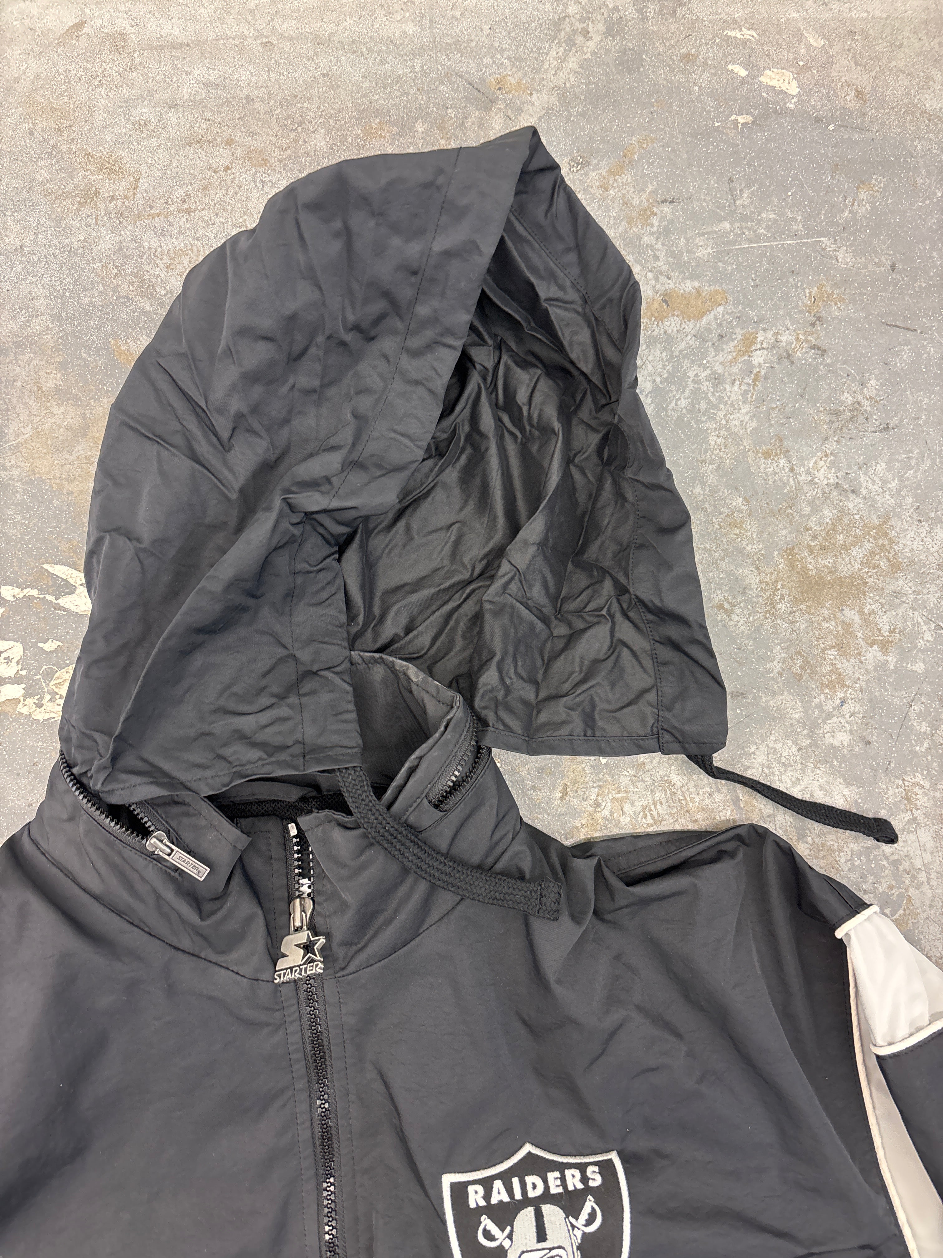Y2K Raiders Starter Jacket - Sz M