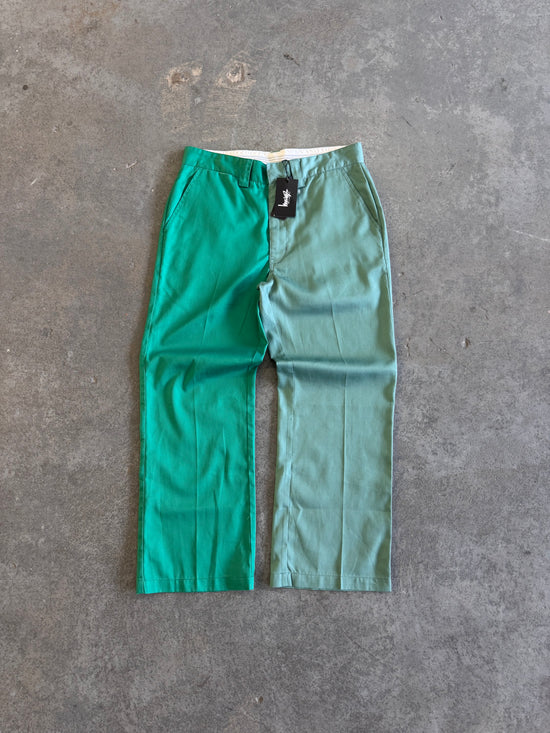 New Stussy Two-tone Louise Pants - Sz 9w