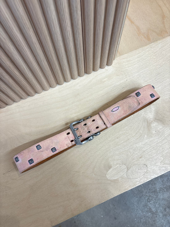Y2K Oakley Pink Belt - Fit 28-32 US