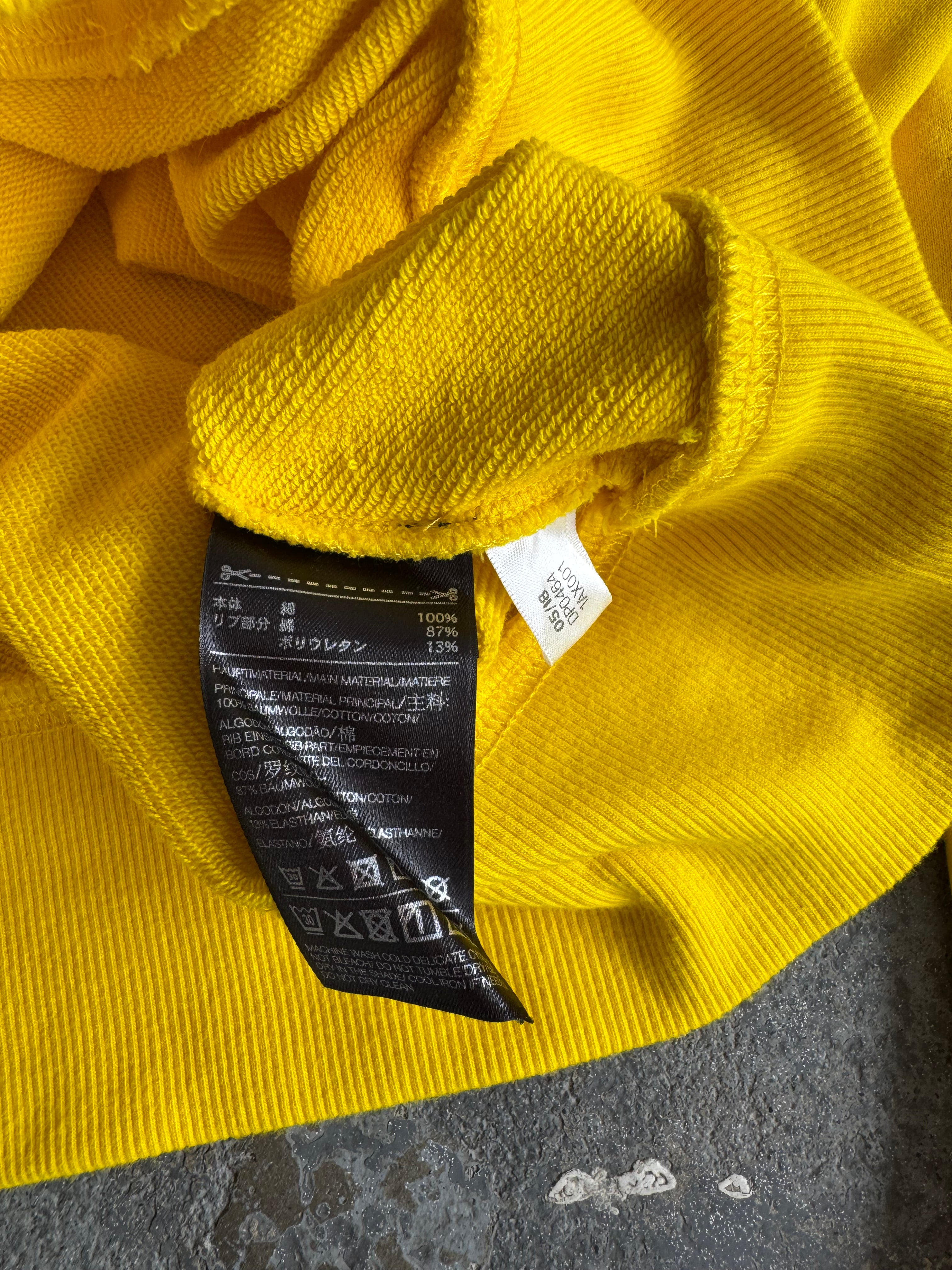 Y3 yelllow Hoodie - Sz M