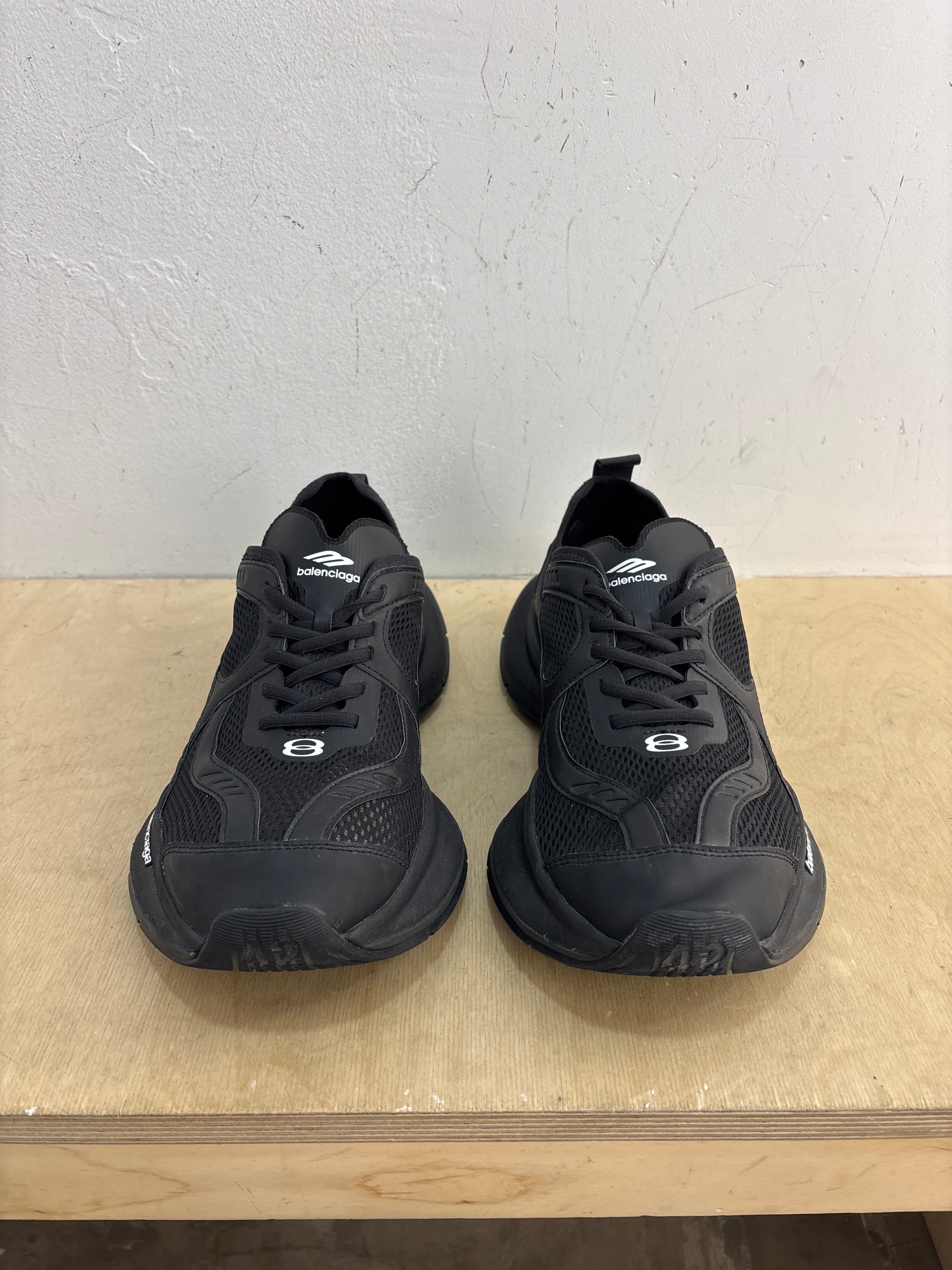 Balenciaga Circuit Sneaker 'Worn-Out - Black' - Size 42