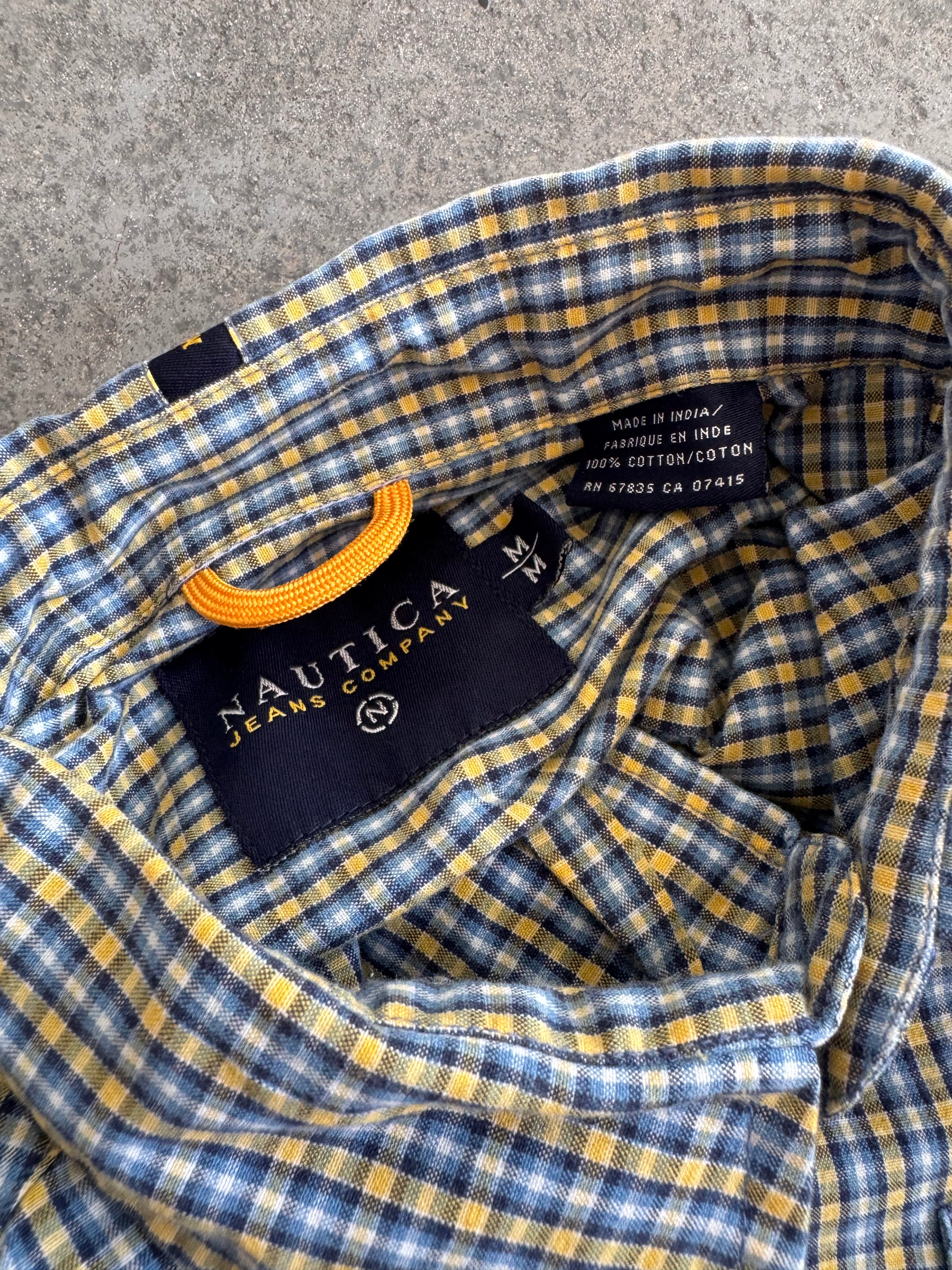 Nautica jeans cropped shirt - Sz M