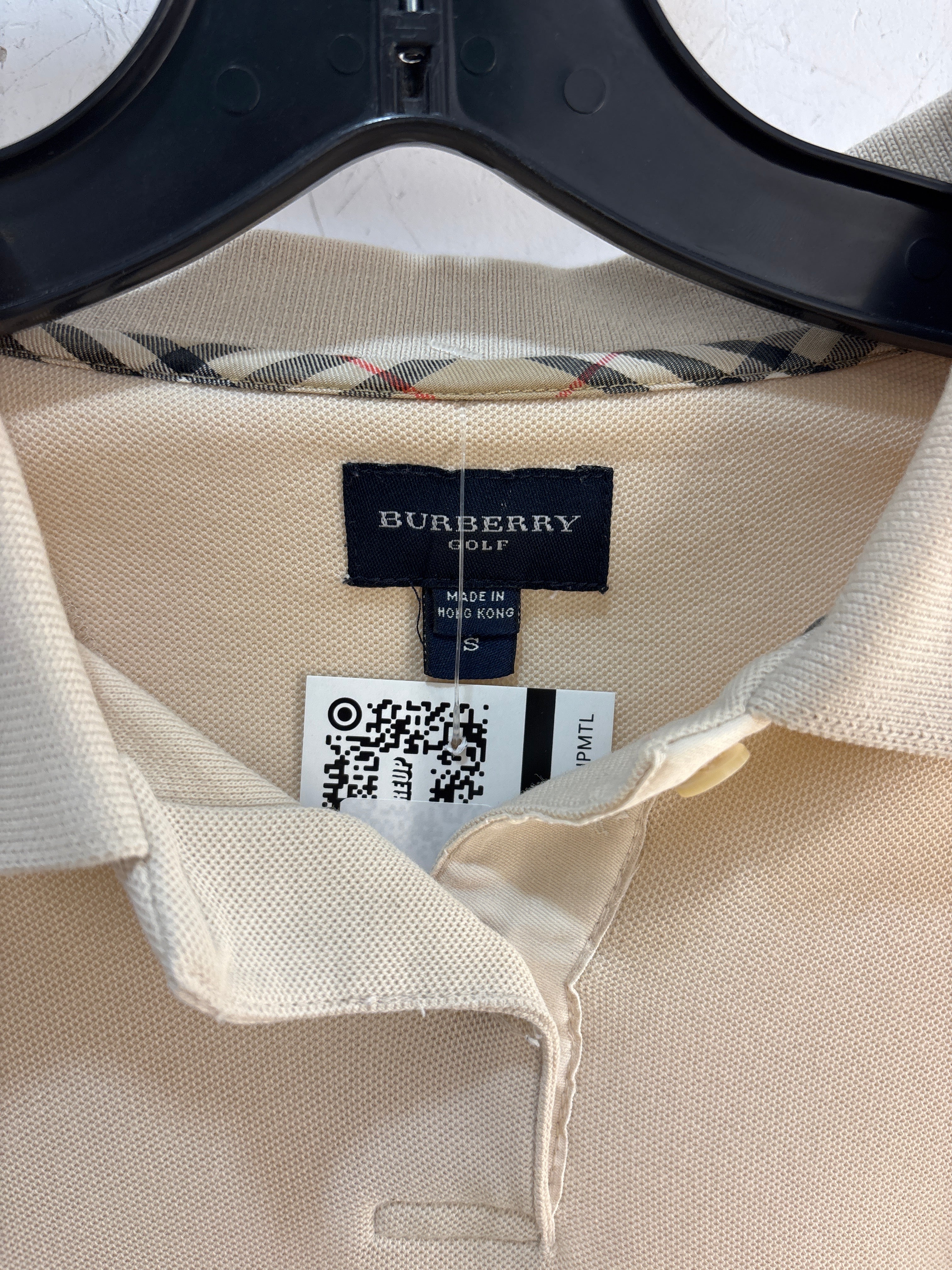 Burberry Golf tan Polo - Size S Women’s