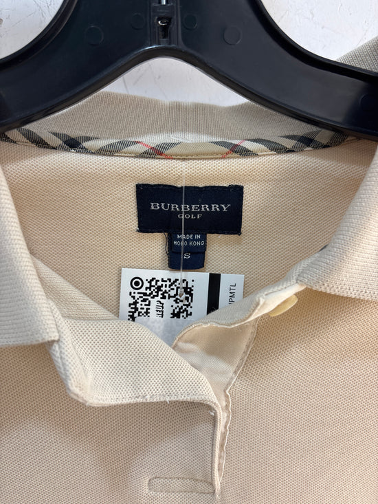 Burberry Golf tan Polo - Size S Women’s