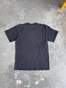 Y2K Nike White/Navy logo tee- Sz L