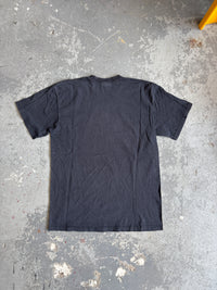 Y2K Nike White/Navy logo tee- Sz L