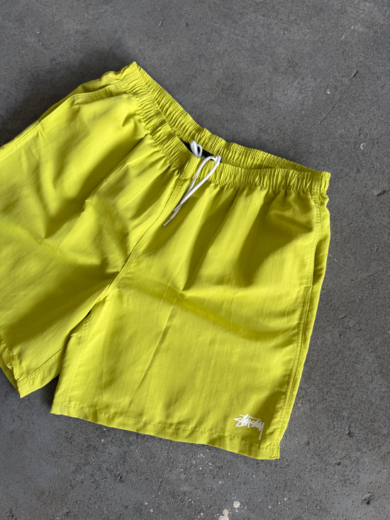 Stussy Lime Green short - Sz XXL