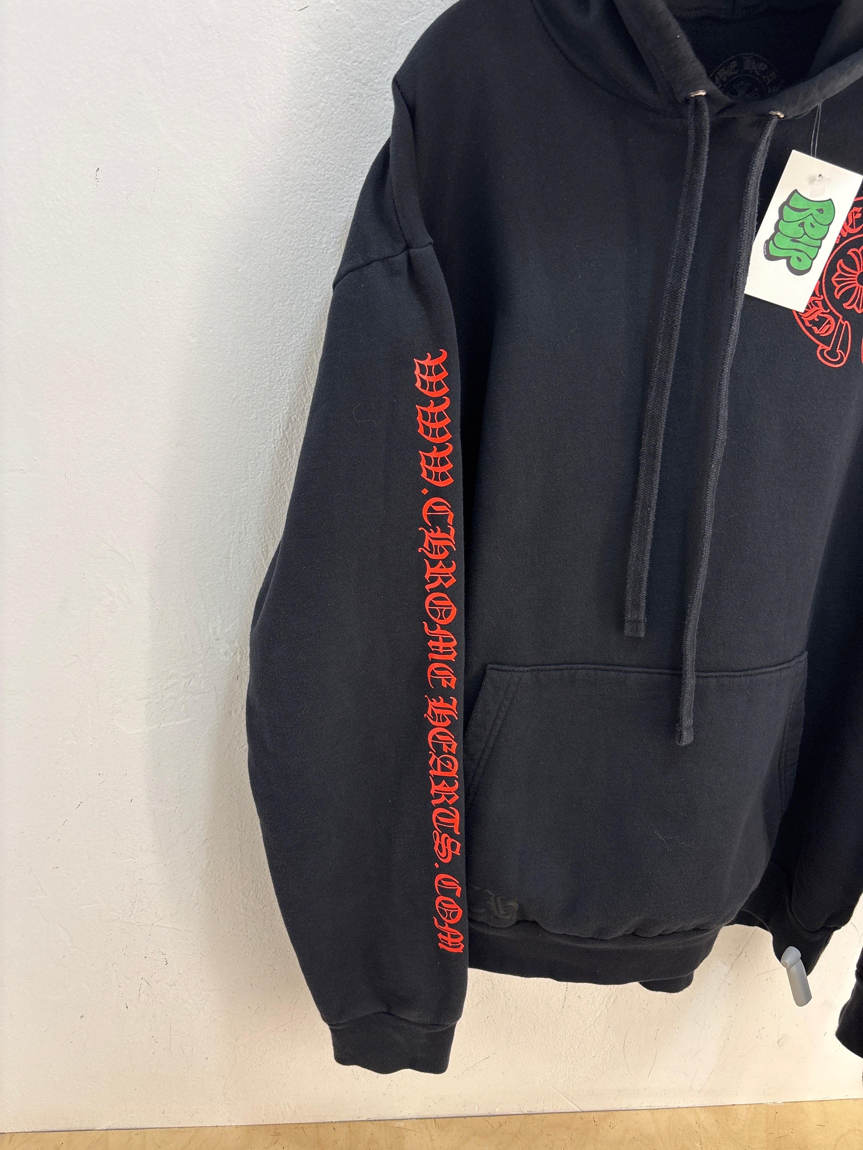 Chrome Hearts Red Online Exclusive Hoodie - Size XL
