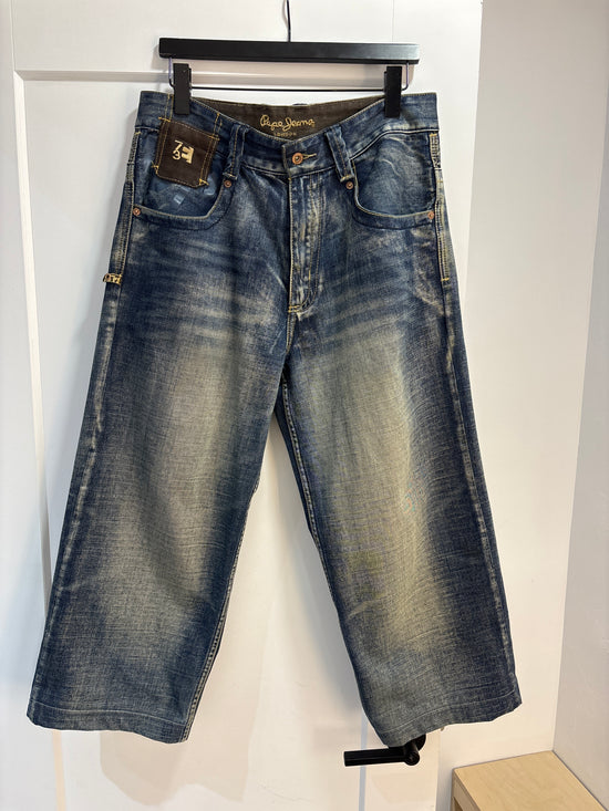 Y2k Pepe Jeans Faded Jeans - Size 32x29