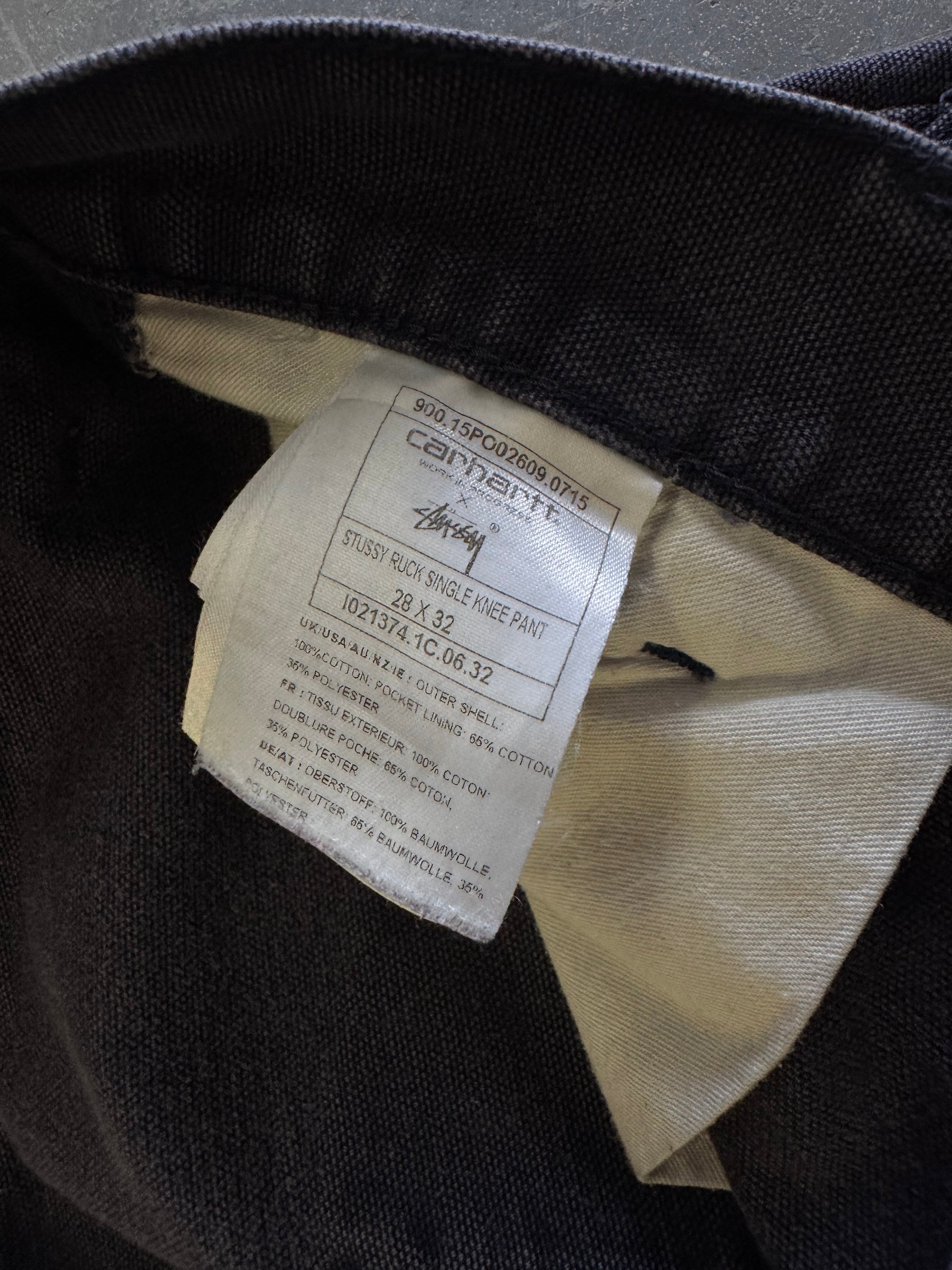 Stussy/Carhartt Grey Carpenter - Sz 28x32