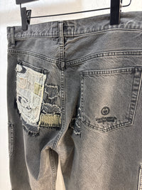 Supreme/Black Means Mended Jeans - 32