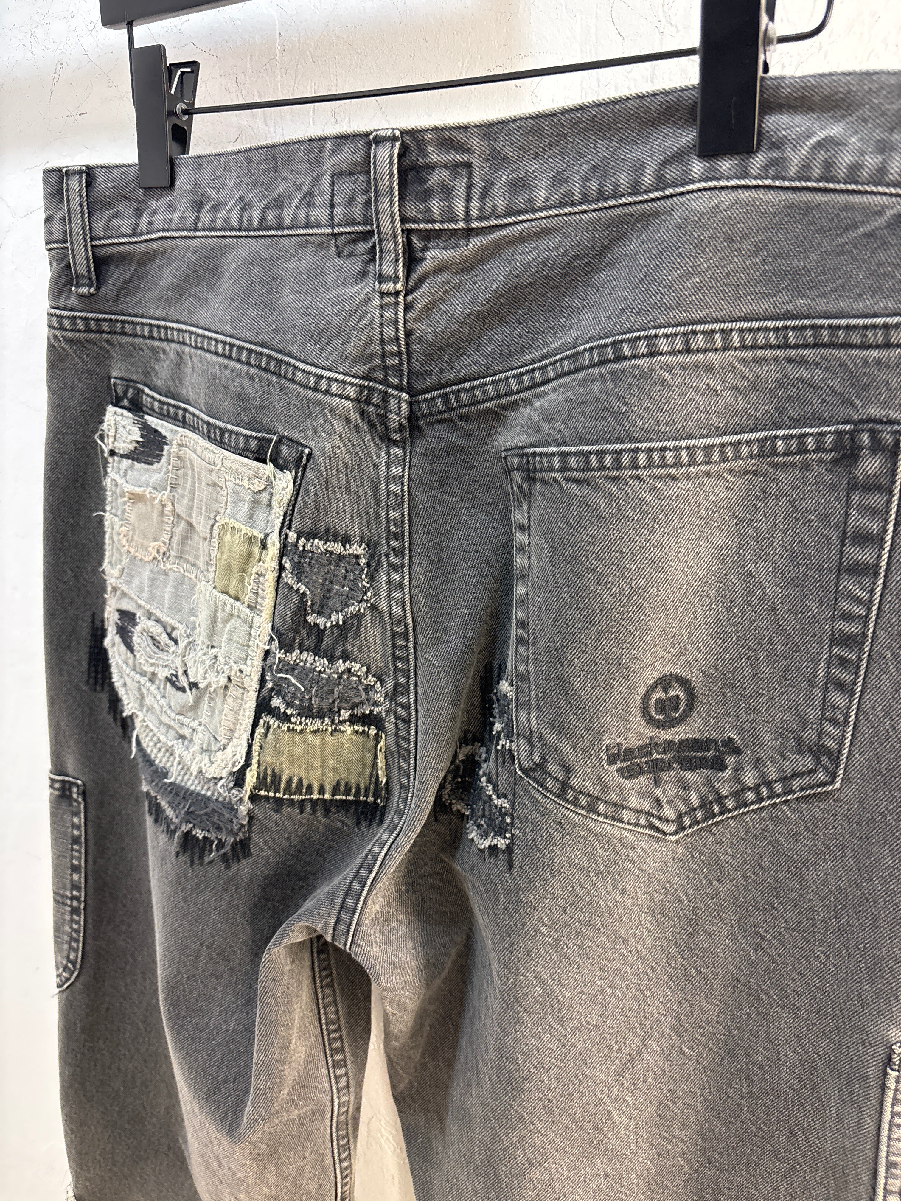 Supreme/Black Means Mended Jeans - 32