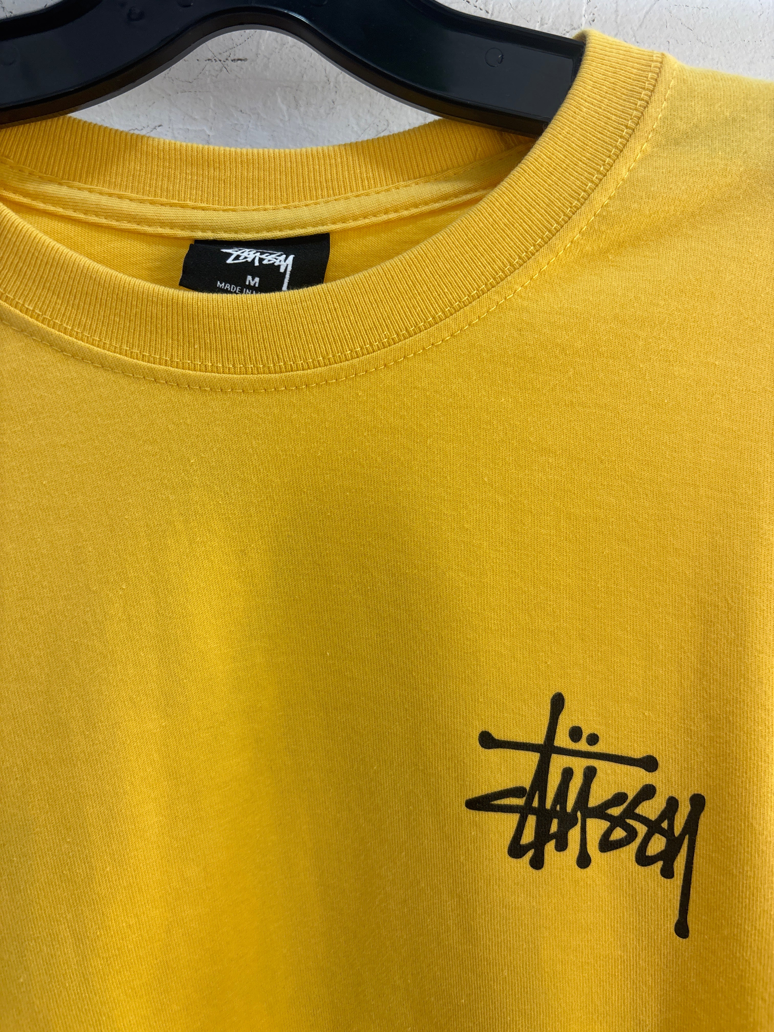 NEW Stussy Logo Yellow Longsleeve - Size M