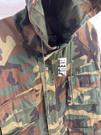 Y2k Militaire Camo Jacket - Size XL