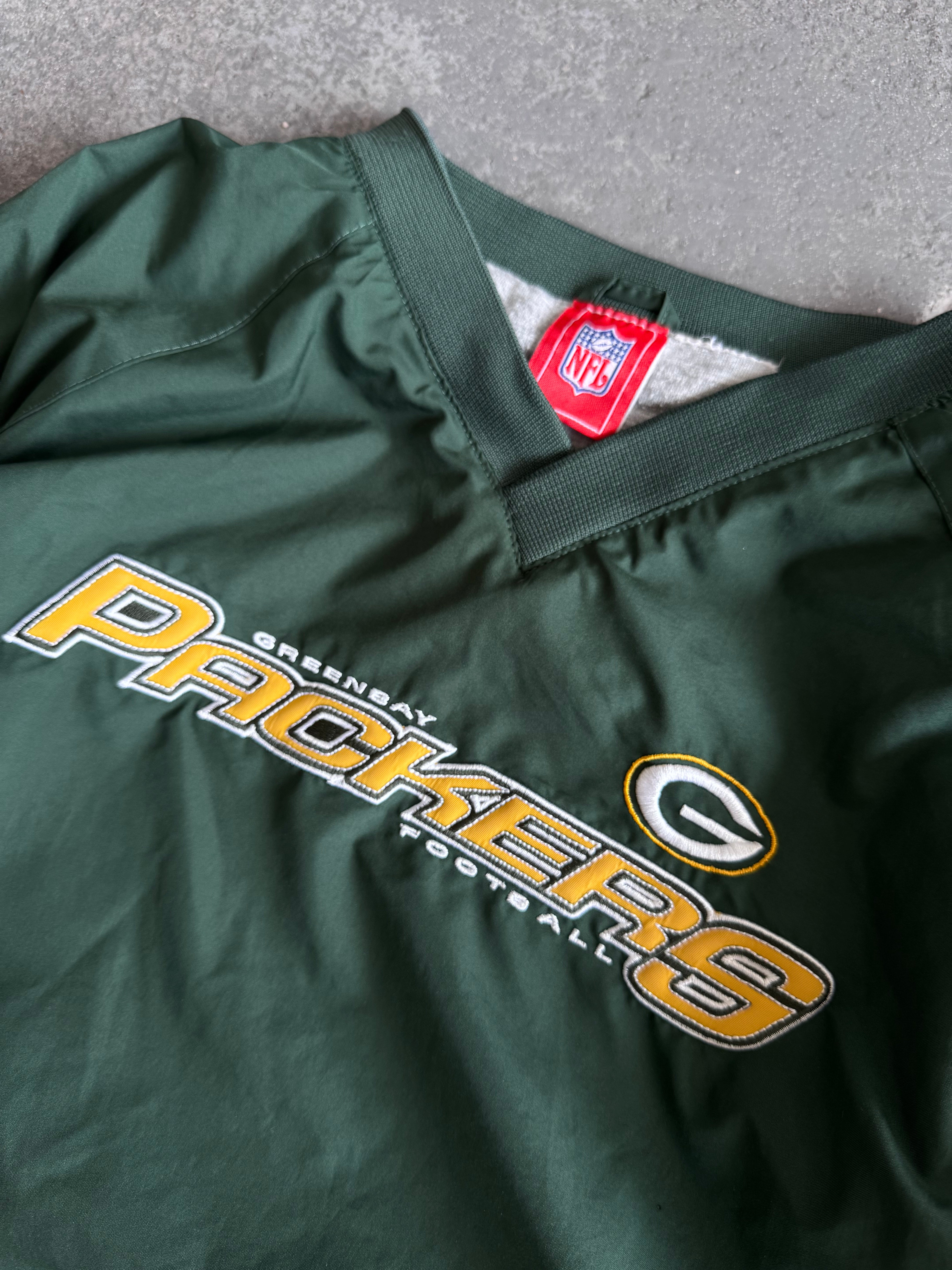 Y2K Packers Windbreaker - Sz S