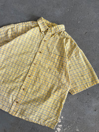 90' Truly Checkered crop Shirt - Sz M