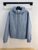 Arte Baby Blue Hooded Jacket - Size M