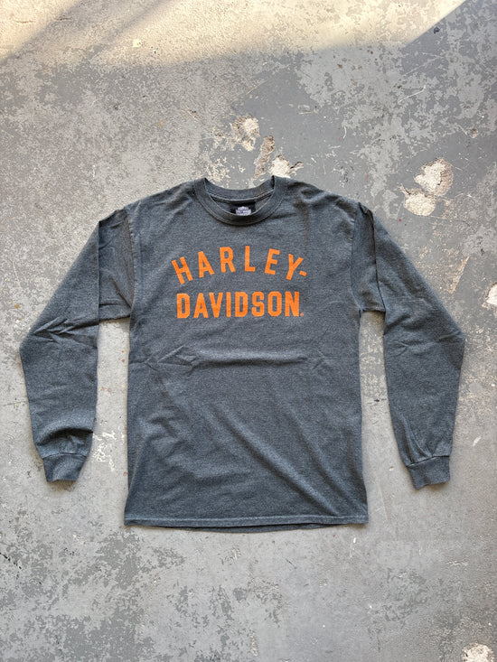 Harley Davidson grey L/S - Sz M