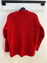 90s Kanuk Red Snap T Fleece M