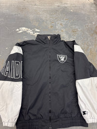 Y2K Raiders Starter Jacket - Sz M