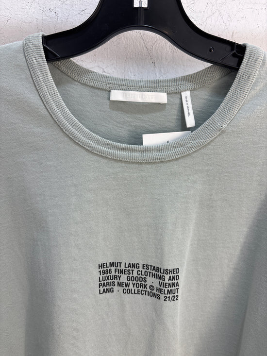 Helmut Lang sage T-Shirt