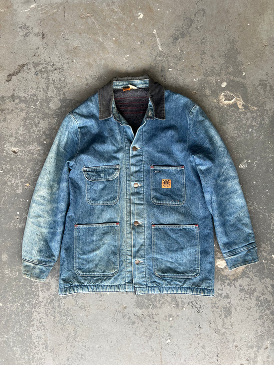90s Big ben Denim Chore jacket- Size M