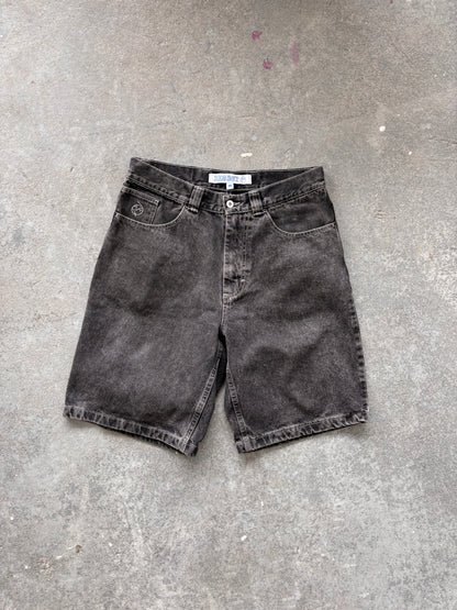 Polar Big Boy Black denim short - Sz M