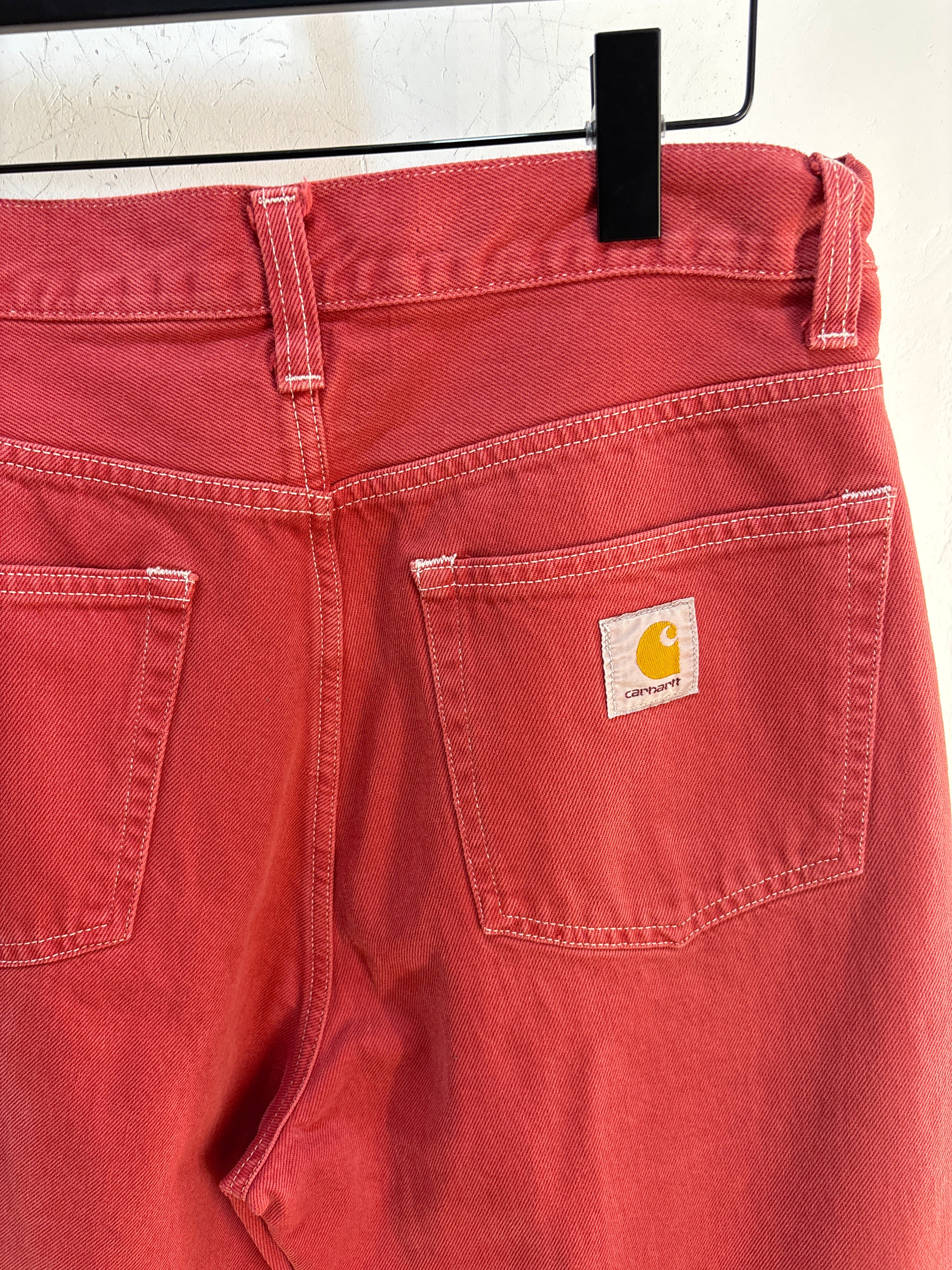 Carhartt WIP Red baggy denim - 31