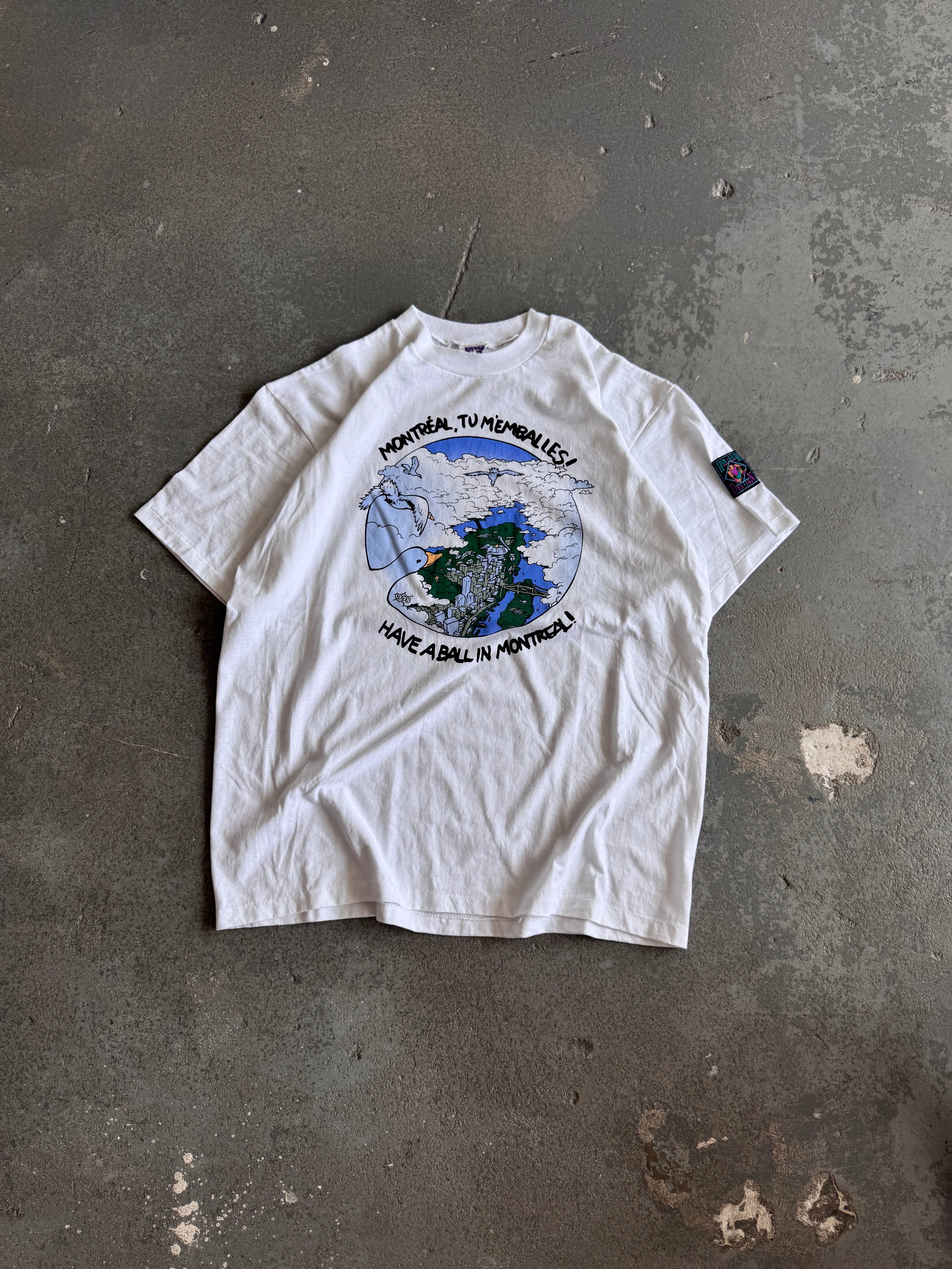 90' Montréal tu m'emballes tee - Sz XL