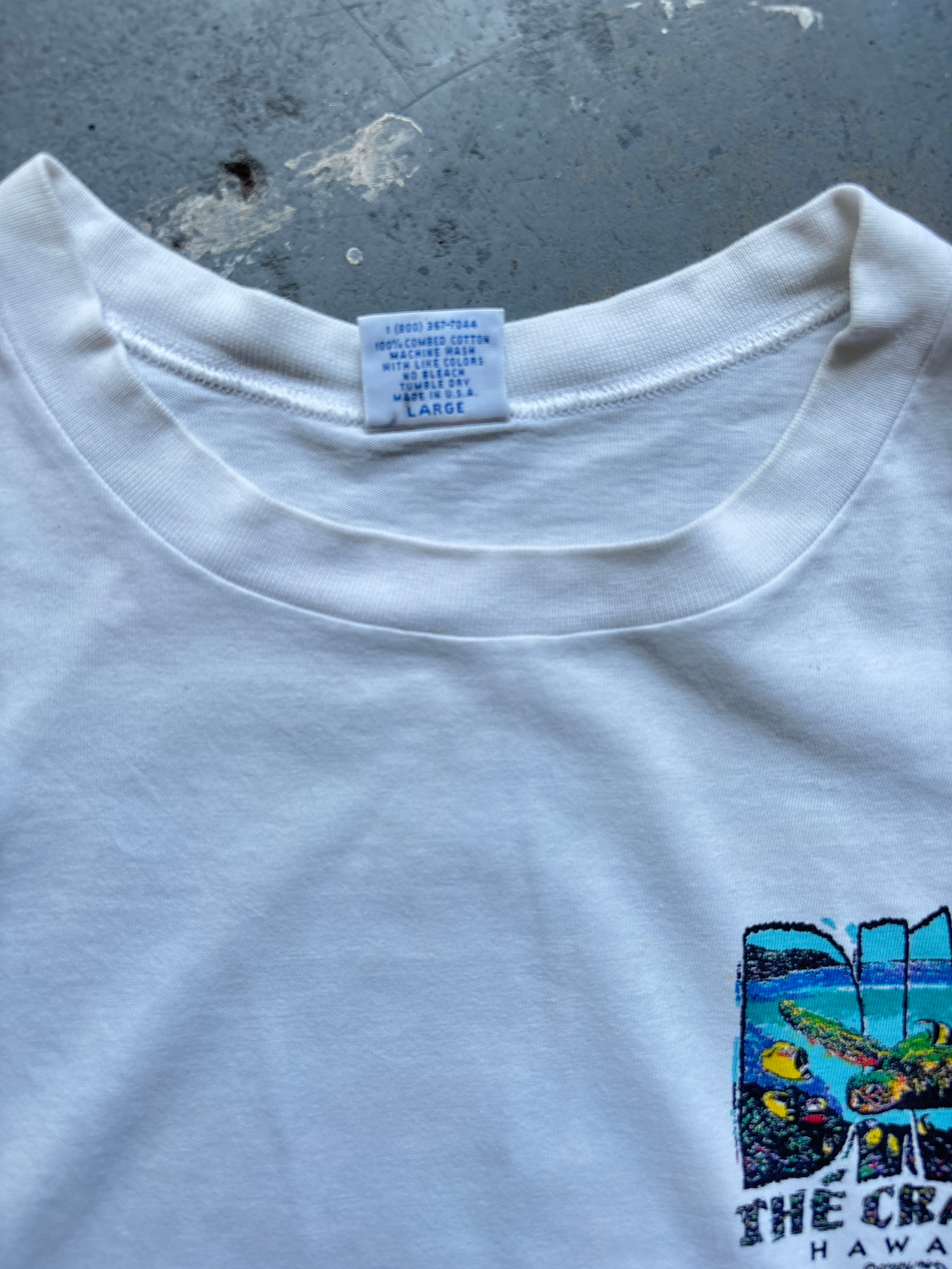 90' Dive the Crater tee - Sz L