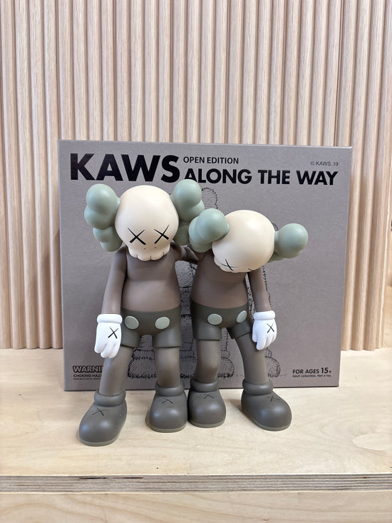 KAWS Along the way Brown