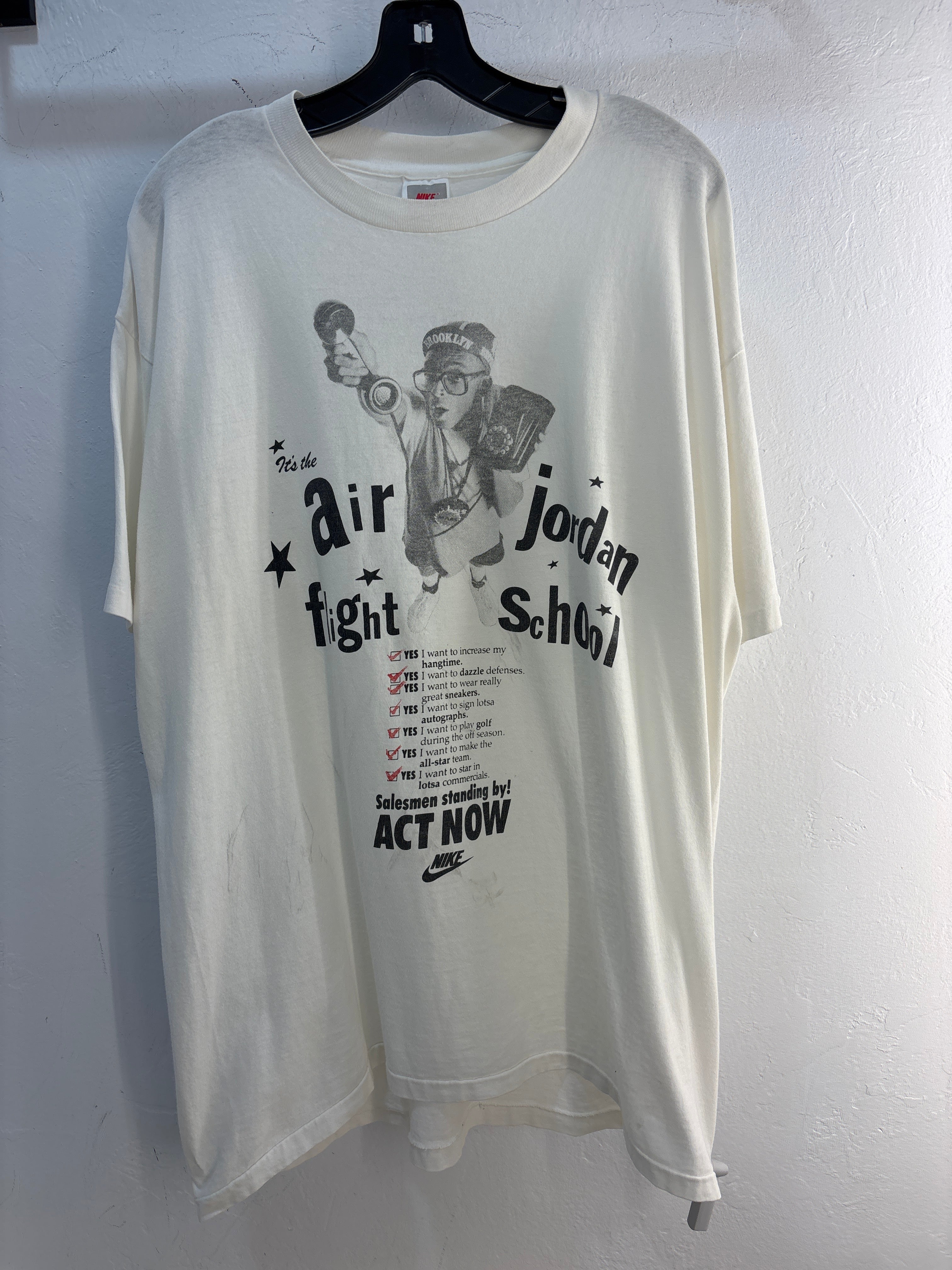 90s Nike Spike Lee- Size XL (Stained)