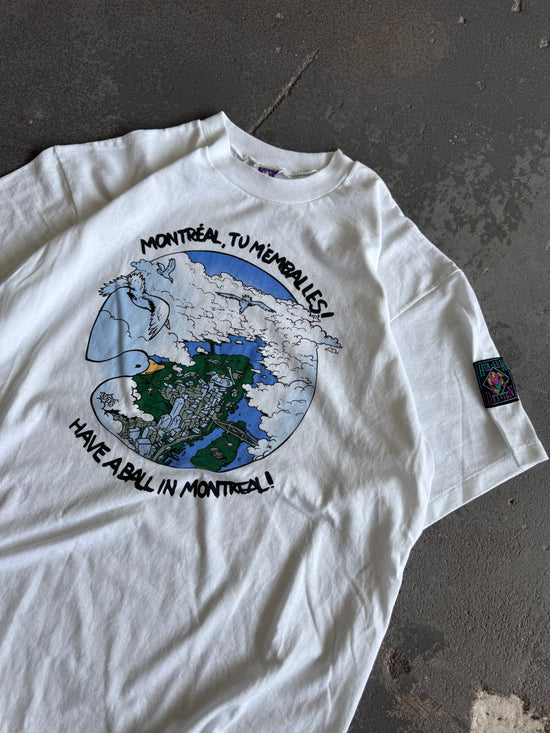 90' Montréal tu m'emballes tee - Sz XL